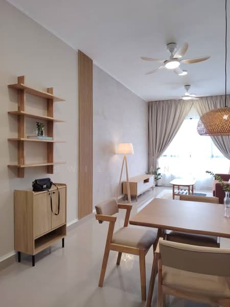 Kondominium untuk Disewa di Skyline KL - Swiss Tan - Living Room - PropertyGuru.com.my