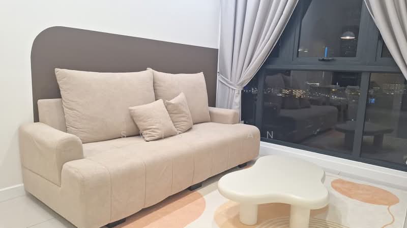 Condominium for Rent at Skyline KL - Swiss Tan - Living Room - PropertyGuru.com.my