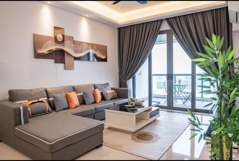 Servis Apartment untuk Disewa di R&F Princess Cove Phase 1 - Lilara Tiew - Living Room - PropertyGuru.com.my