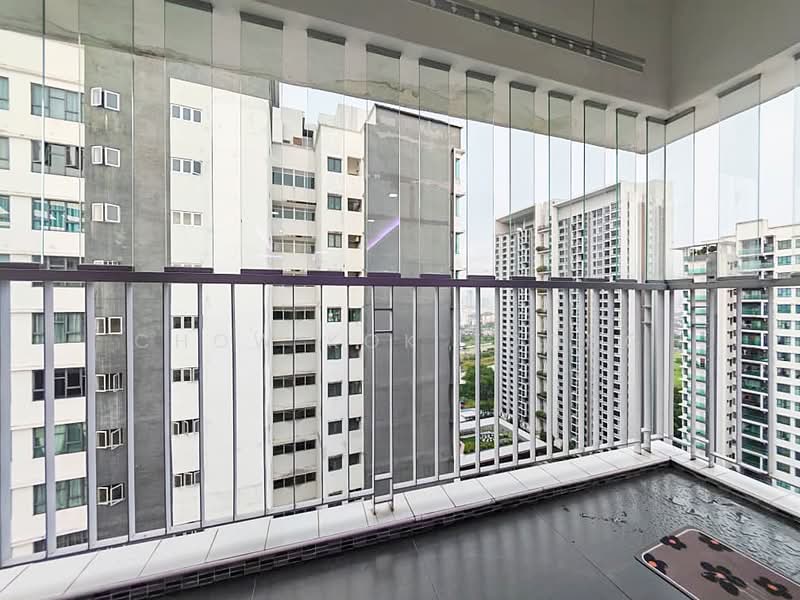 Service Residence for Rent at Koi Kinrara - Chow Kok Toong - Balcony - PropertyGuru.com.my