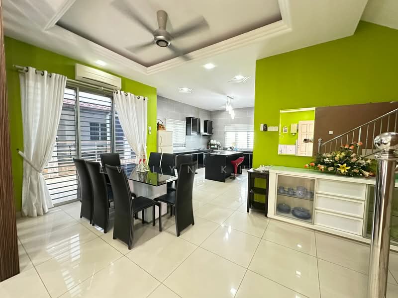 Semi-Detached House for Rent in Taman Desa Mas (Rawang) - Evelyn Khoo - Dining Room - PropertyGuru.com.my