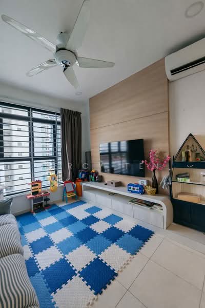 Service Residence for Sale at The Garden Residences - Jercy Ten - Living Room - PropertyGuru.com.my