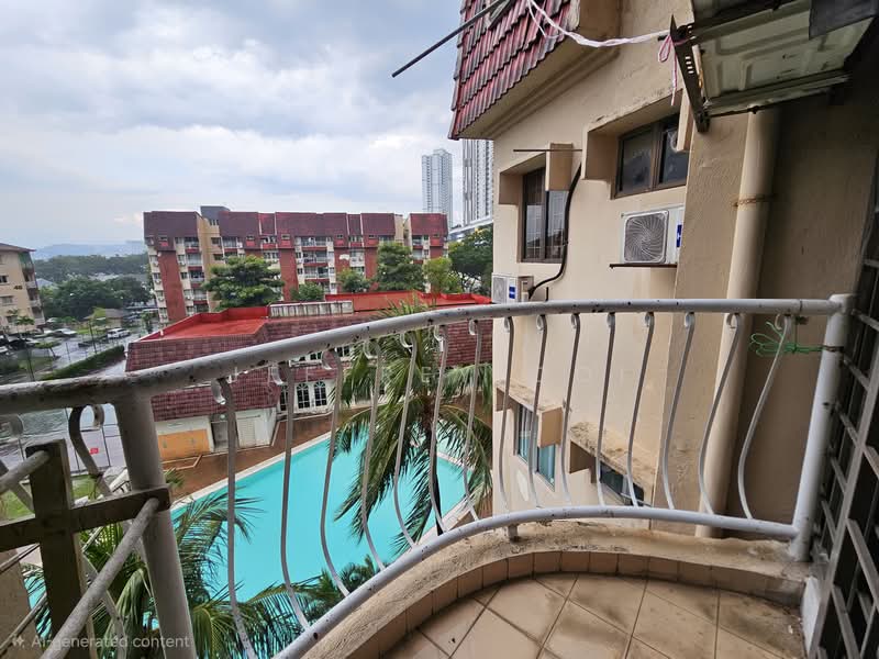 Condominium for Sale at Teratai Mewah Condominium - Jeffrey Ooi - Balcony - PropertyGuru.com.my