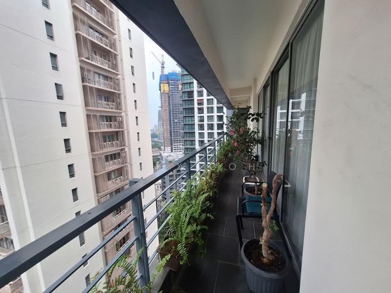 Condominium for Sale at 2 Hampshire - Alex Goh - Balcony - PropertyGuru.com.my