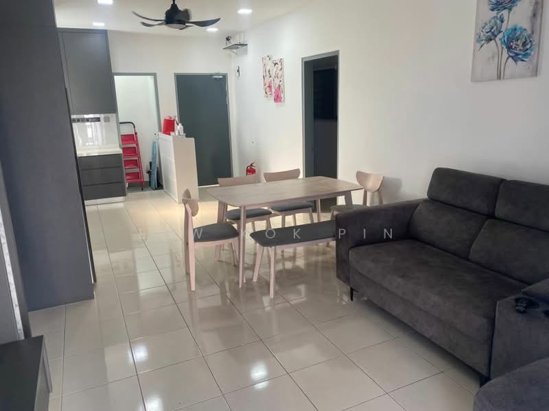Service Residence for Rent at Alanis Residence - Low Kok Pin - Living Room - PropertyGuru.com.my