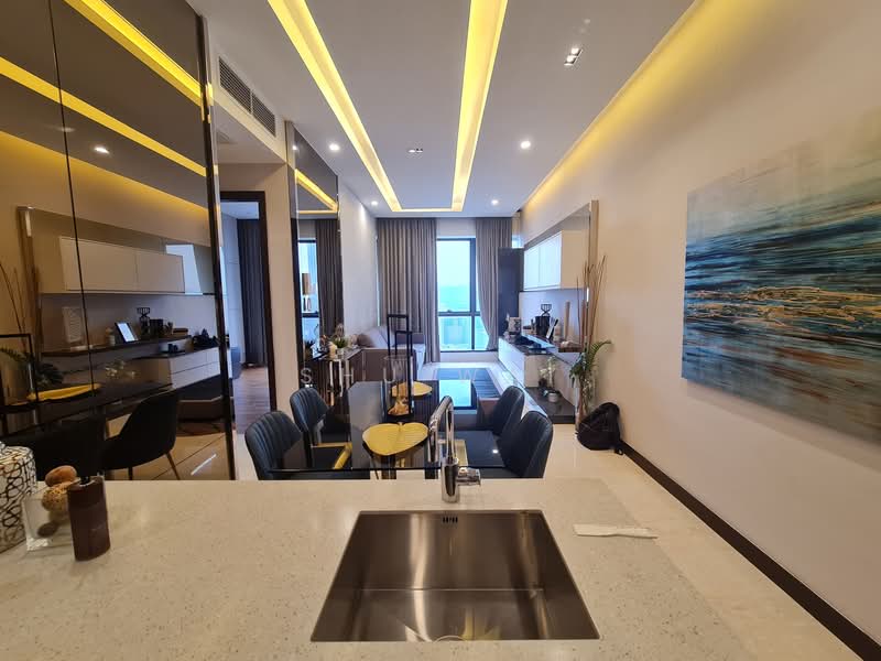 Service Residence for Sale at Dorsett Residences Bukit Bintang - Shu Wai - Living Room - PropertyGuru.com.my