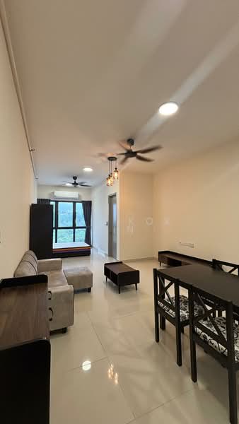 Service Residence for Rent at Core Soho Suite - Low Kok Pin - Living Room - PropertyGuru.com.my