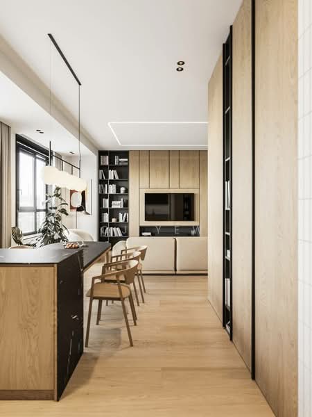 Condominium for Sale at Veridian Residence - CJ Yew - Living Room - PropertyGuru.com.my