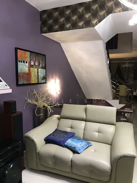3-storey Terraced House for Sale in Cyberjaya (Selangor) - Nicole Soo - Living Room - PropertyGuru.com.my