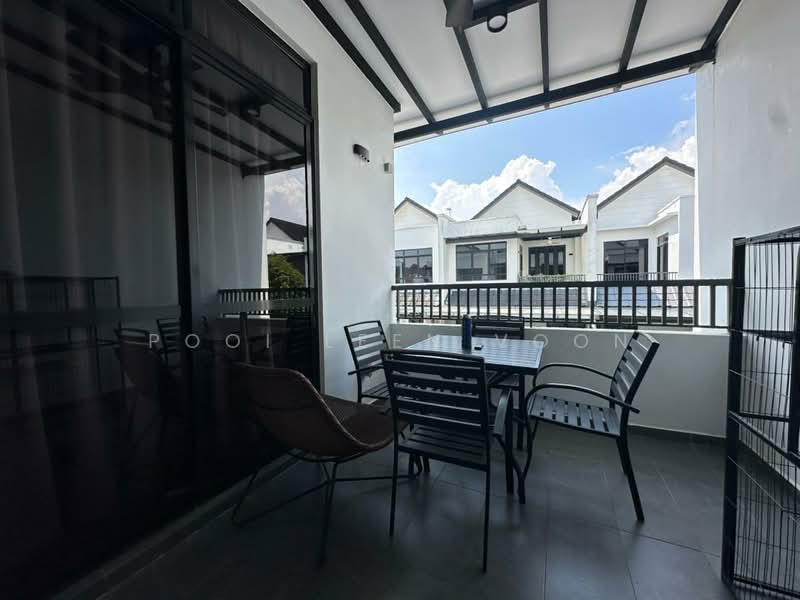 Rumah Teres untuk Disewa di Johor Bahru (Johor) - Pooi Leen Voon - Balcony - PropertyGuru.com.my