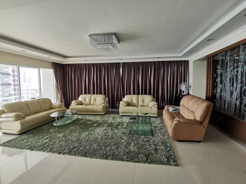 Kondominium untuk Disewa di The Cove Condominium - Irene Goh - Living Room - PropertyGuru.com.my