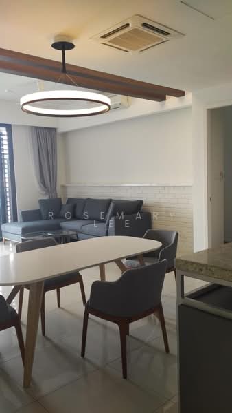 Condominium for Sale at Verdana @ North Kiara - Rosemary Lee - Living Room - PropertyGuru.com.my
