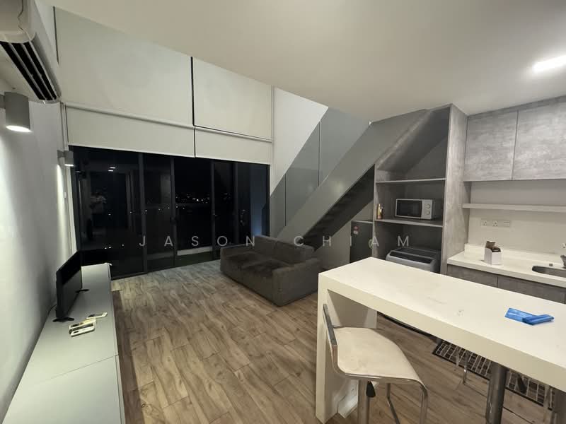 Service Residence for Sale at Sky Park - Jason Chiam - Living Room - PropertyGuru.com.my
