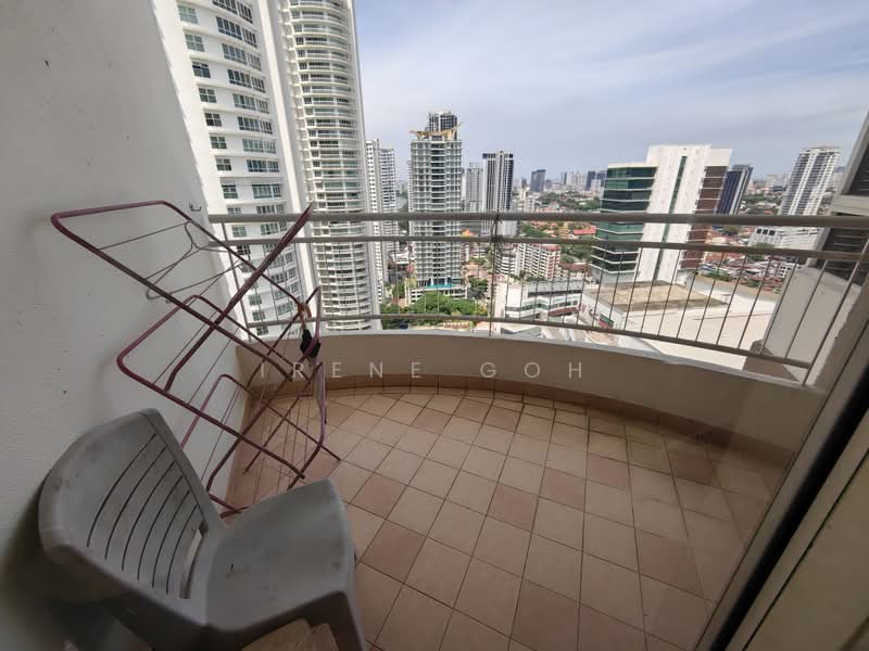 Condominium for Rent at Gurney Park Condominium - Irene Goh - Balcony - PropertyGuru.com.my