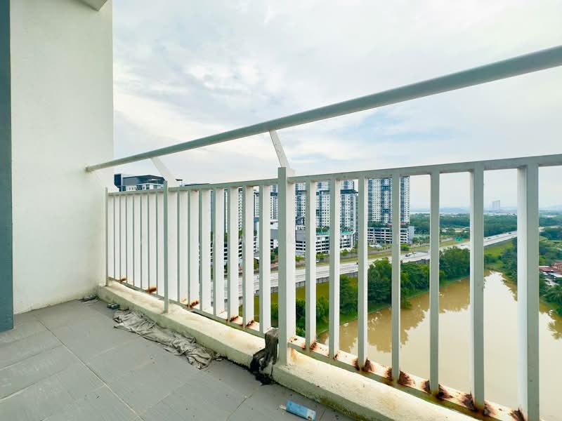 Service Residence for Sale at Bsp Skypark - Azira Ahmad - Balcony - PropertyGuru.com.my