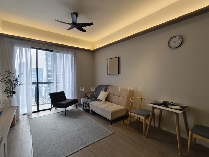 Service Residence for Sale at Residensi 38 Bangsar - Tommy Foo - Living Room - PropertyGuru.com.my