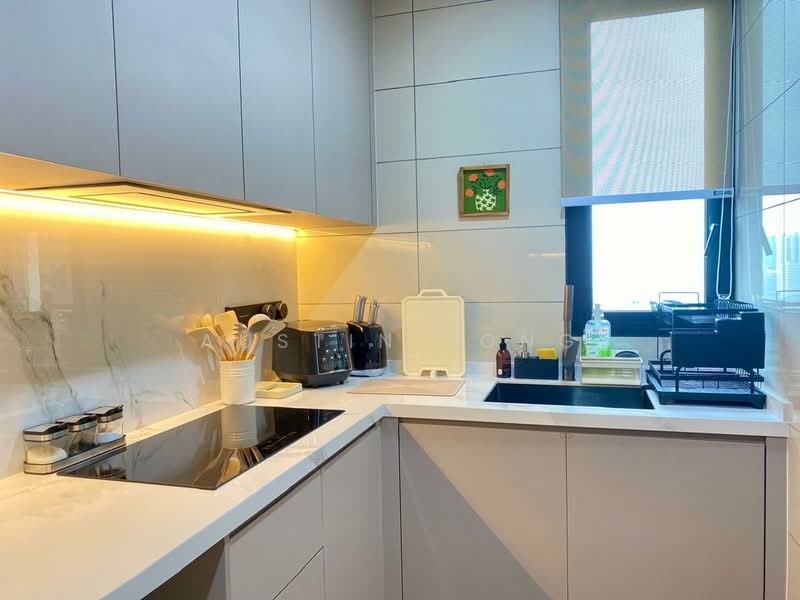 Service Residence for Sale at Duta Park Residences - Austin Long - Kitchen - PropertyGuru.com.my