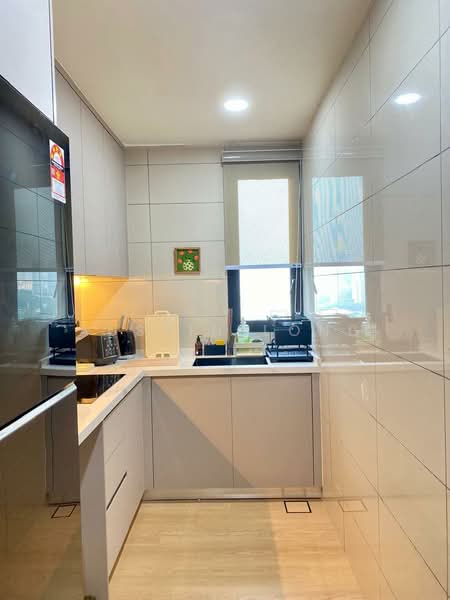 Service Residence for Sale at Duta Park Residences - Austin Long - Kitchen - PropertyGuru.com.my