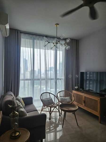 Service Residence for Rent at 10 Stonor - Sebastion Kwan - Living Room - PropertyGuru.com.my