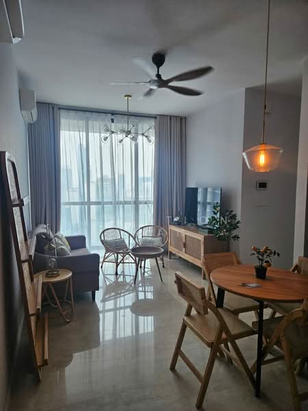 Service Residence for Rent at 10 Stonor - Sebastion Kwan - Living Room - PropertyGuru.com.my