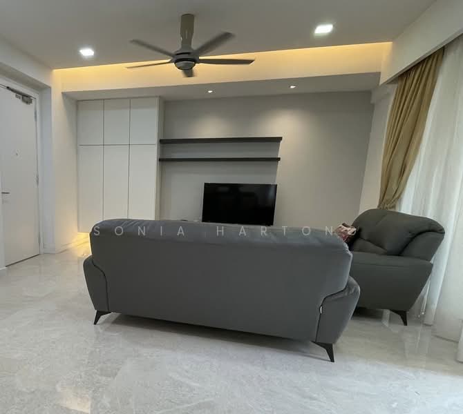 Kondominium untuk Dijual di Kiaraville - Sonia Hartono - Living Room - PropertyGuru.com.my