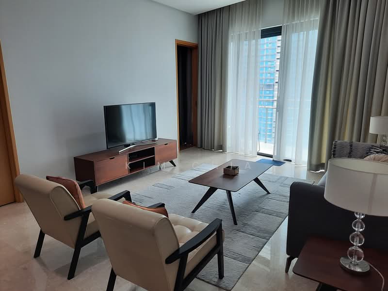 Service Residence for Rent at Damansara City Residency (DC Residensi) - Kim Chia - Living Room - PropertyGuru.com.my
