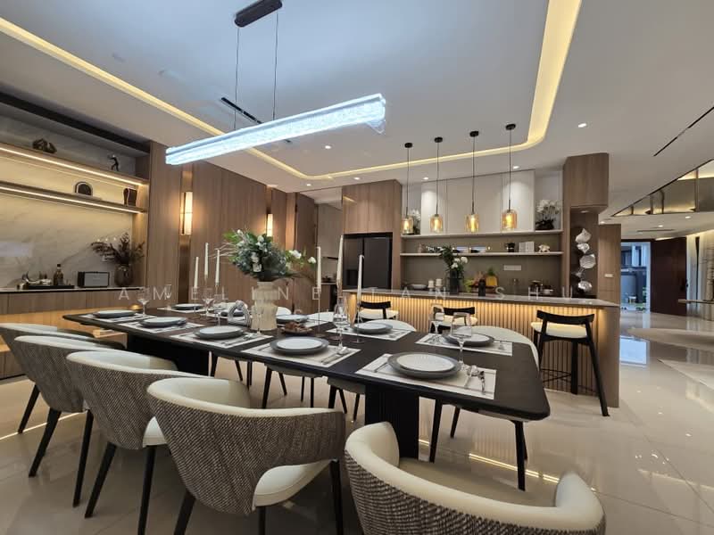 Twin Villa for Sale in Bandar Gamuda Gardens (Rawang) - Ameline Tan Shu Sian - Dining Room - PropertyGuru.com.my