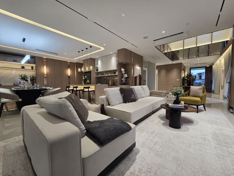 Twin Villa for Sale in Bandar Gamuda Gardens (Rawang) - Ameline Tan Shu Sian - Living Room - PropertyGuru.com.my