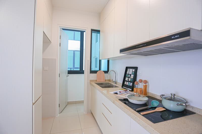 Servis Apartment untuk Dijual di The M @ Medini Macrolink - Eric Foo - Kitchen - PropertyGuru.com.my