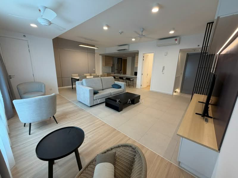 Service Residence for Rent at Kami - JY Kam - Living Room - PropertyGuru.com.my