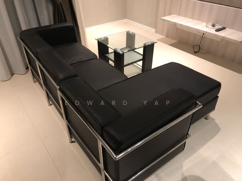 Servis Apartment untuk Disewa di Arcoris SOHO - Edward Yap - Living Room - PropertyGuru.com.my