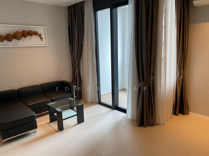 Servis Apartment untuk Disewa di Arcoris SOHO - Edward Yap - Living Room - PropertyGuru.com.my