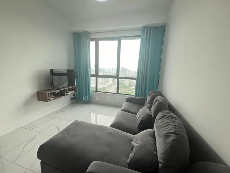 Service Residence for Rent at Cubic Botanical - Edward Yap - Living Room - PropertyGuru.com.my