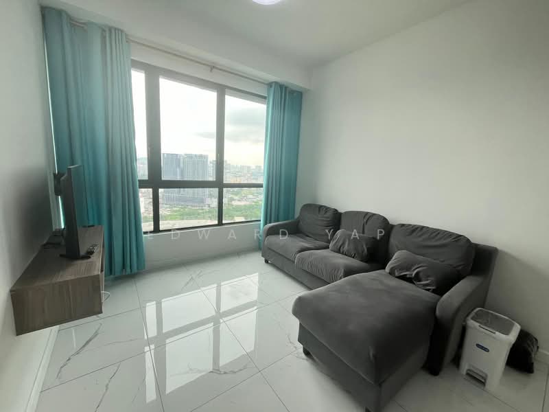 Service Residence for Rent at Cubic Botanical - Edward Yap - Living Room - PropertyGuru.com.my