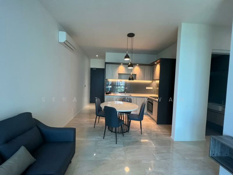 Service Residence for Rent at 10 Stonor - Sebastion Kwan - Living Room - PropertyGuru.com.my