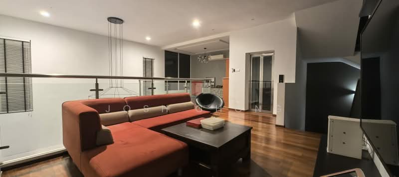 Zero-Lot Bungalow for Sale in Lakefront Villa (Cyberjaya) - Josh Chong - Living Room - PropertyGuru.com.my