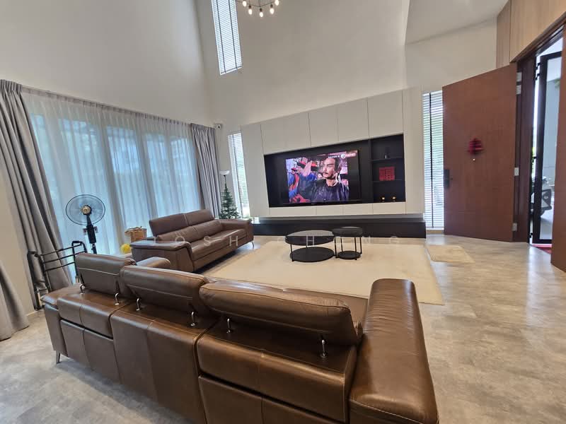 Zero-Lot Bungalow for Sale in Lakefront Villa (Cyberjaya) - Josh Chong - Living Room - PropertyGuru.com.my