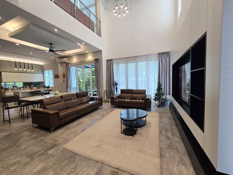 Zero-Lot Bungalow for Sale in Lakefront Villa (Cyberjaya) - Josh Chong - Living Room - PropertyGuru.com.my
