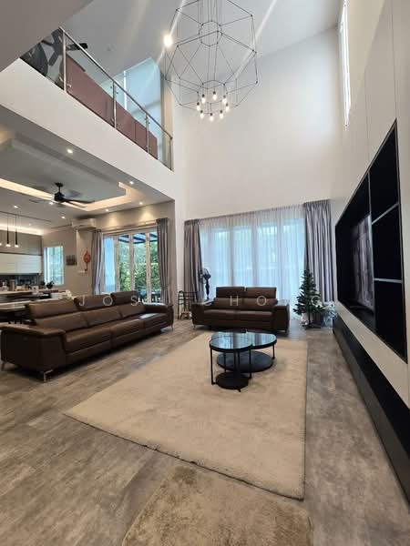 Zero-Lot Bungalow for Sale in Lakefront Villa (Cyberjaya) - Josh Chong - Living Room - PropertyGuru.com.my