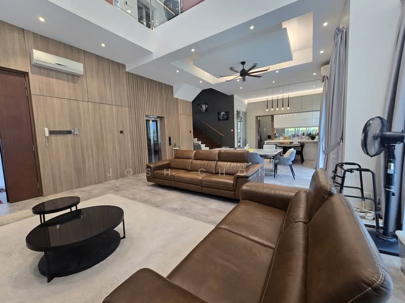 Zero-Lot Bungalow for Sale in Lakefront Villa (Cyberjaya) - Josh Chong - Living Room - PropertyGuru.com.my