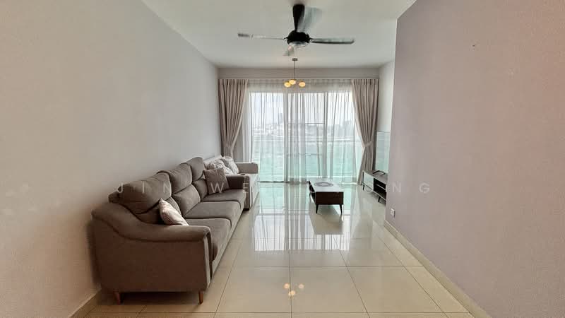 Service Residence for Sale at Solaris Dutamas - Zack Chong - Living Room - PropertyGuru.com.my