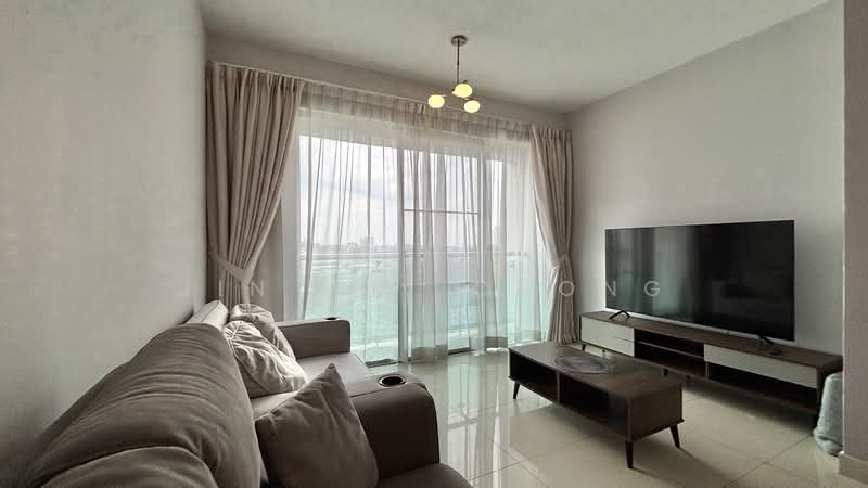Servis Apartment untuk Dijual di Solaris Dutamas - Jin Wei Chong - Living Room - PropertyGuru.com.my