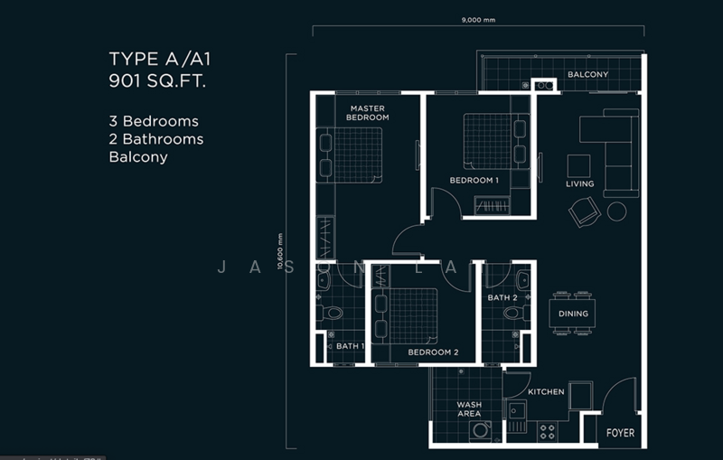 Apartment for Rent at Residensi Max - Jason Lai - PropertyGuru.com.my