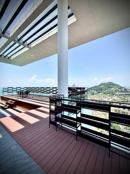 Condominium for Sale at Infinity Beachfront Condominium - Susan Chia - Balcony - PropertyGuru.com.my
