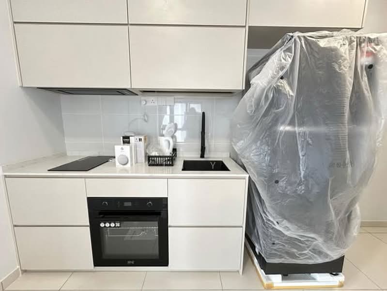 Service Residence for Sale at Space Residency - Xin Yi - Kitchen - PropertyGuru.com.my