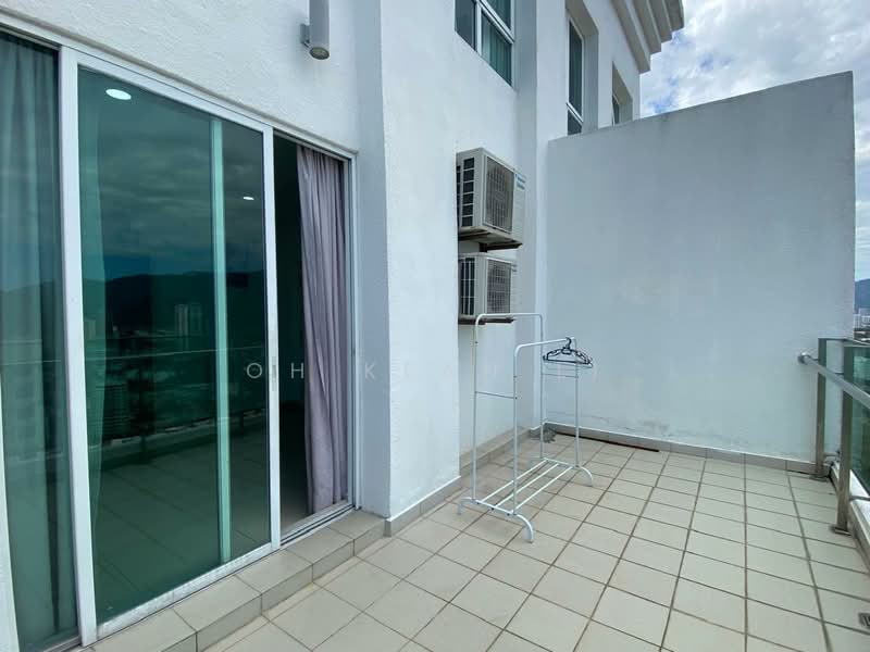 Servis Apartment untuk Disewa di Mansion One - Oh Kean Li - Balcony - PropertyGuru.com.my