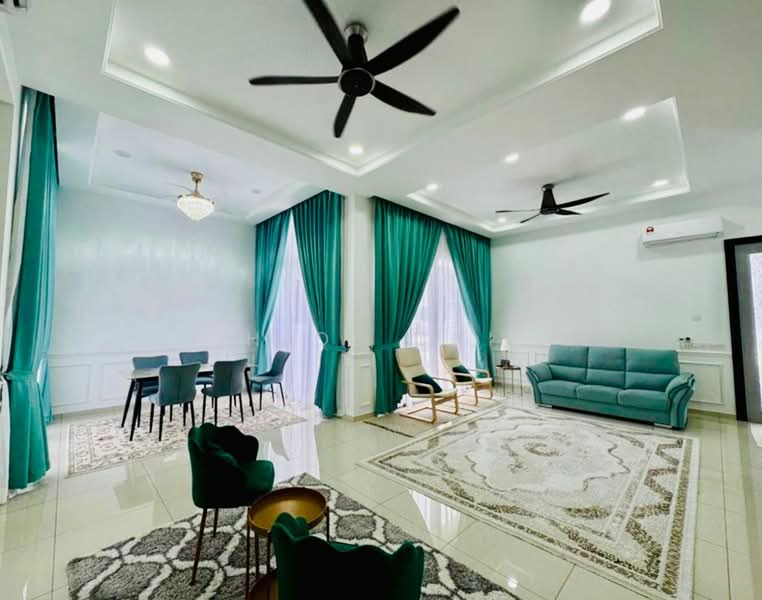 Rumah Teres untuk Dijual di Taman Ekoflora (Johor Bahru) - Chloe Chin - Living Room - PropertyGuru.com.my