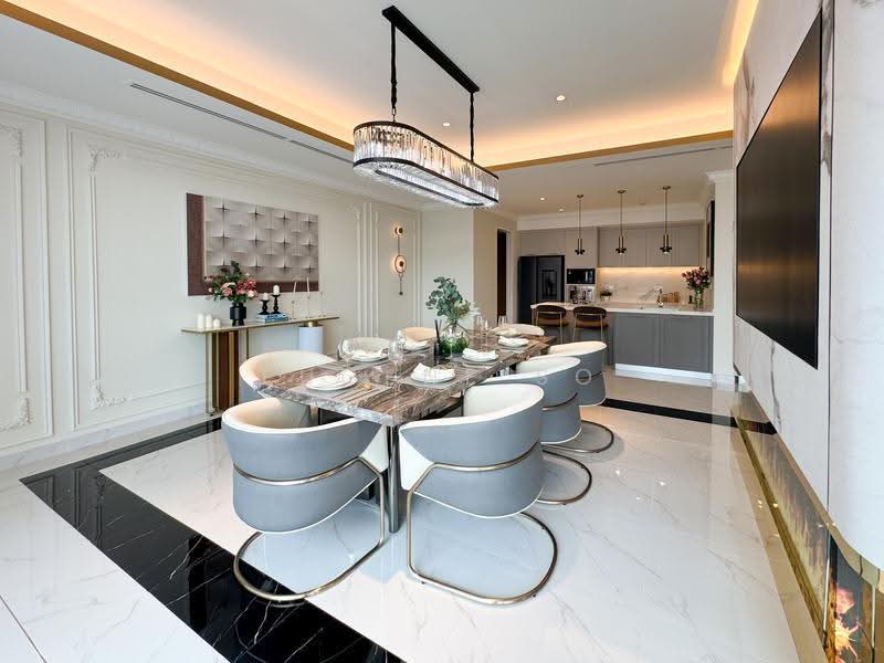 Kondominium untuk Dijual di Cappella Embassy - Eugene So - Dining Room - PropertyGuru.com.my