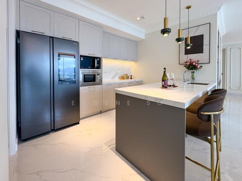 Kondominium untuk Dijual di Cappella Embassy - Eugene So - Dry kitchen - PropertyGuru.com.my