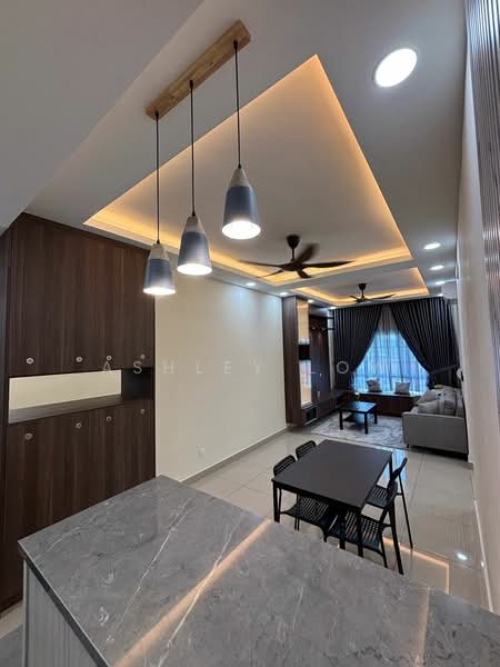 Servis Apartment untuk Disewa di Nexus @ Kajang Station (Tower C) - Ashley Low - Living Room - PropertyGuru.com.my